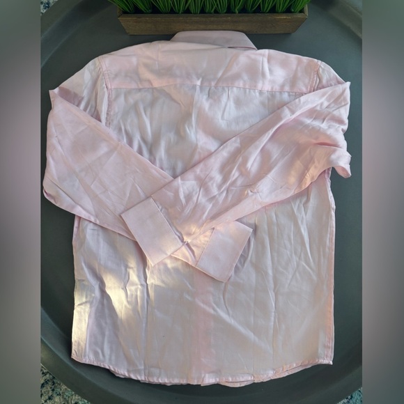 Black N Bianco Signature Boys' Button Down Dress Shirt In Light Pink Size 12 NWT - Picture 5 of 11